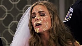 Denise Richards Cake in the face