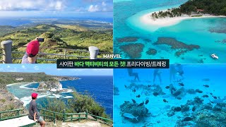 [맨블] 사이판 바다 액티비티의 모든 것! 프라다이빙/트레킹