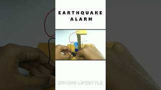 How To Make Earthquake Alarm | DIY Earth quake alarm at home#shorts #scienceproject #earthquakealarm