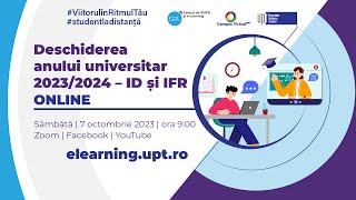 Deschidere an universitar ID 2023 - 2024