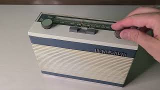 Vintage radio LOEWE OPTA Typ 52341 1964/1965  (MW reception Demo)