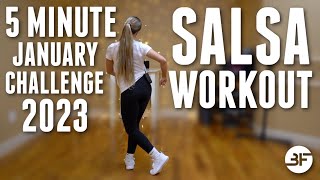 5 Minute Salsa Workout | January Challenge (Week 2)