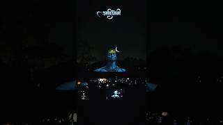 Adiyogi Theme Pandal of Ranchi With Laser Show#ranchi #adiyogi #mahakal #mahadev