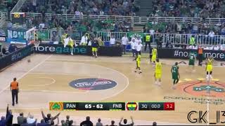 Panathinaikos-Fenerbahce 85-80/Το βάλε ΑΠΟ ΤΟ ΚΕΝΤΡΟ