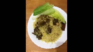 Lamb biryani (arabic food) #Shorts