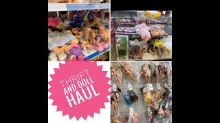 Thrift store doll hunt haul Barbie Spanish doll Nanana