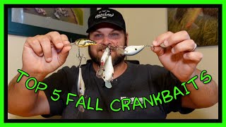 My Top 5 Fall Crankbaits