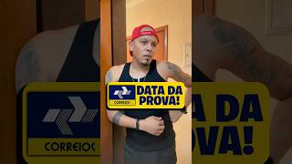 DATA DA PROVA CONCURSO CORREIOS 2024 #shorts