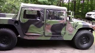 Painting HMMWV Humvee Soft Doors