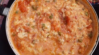 Anne Usulü Yumurtalı Menemen #basittarifler  #hızlıtarifler #kolaytarifler #pratiktarifler #