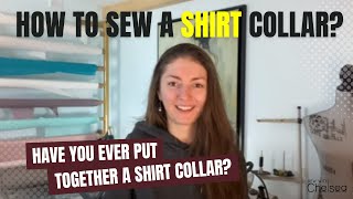 How to sew a shirt collar, Workshop Wednesday