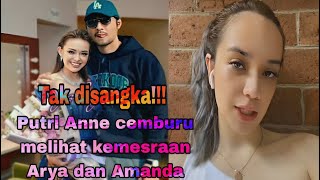 Heboh! Kemesraan Amanda dan Arya membuat Anne kebakaran jengot