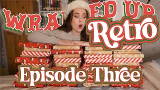 unwrapping books picks what i read 🎁 christmas reading vlog! wrapped up retro - episode three