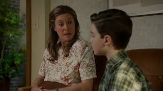 Young Sheldon S3 E1 Sheldon Argues about his mental health