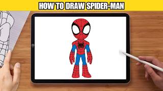 How to draw Spider-Man | HVORDAN TEGNE | Step by Step