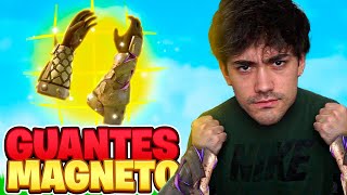 Probé los NUEVOS GUANTES DE MAGNETO de Fortnite