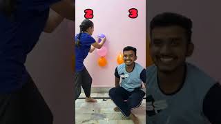 Balloon challenge #shorts #ytshorts