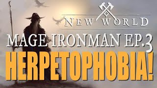 My teammate has herpetophobia! PVP Ironman EP.3 | Mage (Fire Staff & Ice Gauntlet)