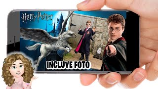 Video Invitacion Digital Animada Virtual de Harry Potter CON FOTO