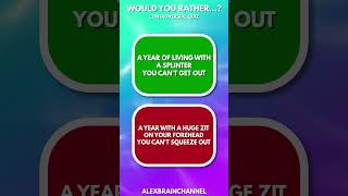 Controversial Quiz WOULD YOU RATHER | Pick One #quiz #trivia #quizchallenge