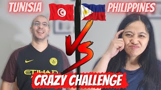 PINAY VS ARABO CRAZY CHALLENGE | lebibfamily