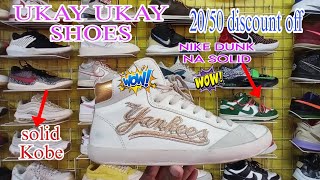 ukay ukay shoes..20/50 discount off EDSA CubAo.. marami pang Pwed mabili#Ep323