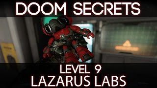 Doom 2016 Secret Locations | Level 9 - Lazarus Labs