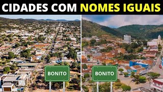 9 CIDADES NO BRASIL QUE POSSUEM NOMES IGUAIS