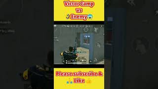 Victor Surprised Enemy Pubg funny wait for end 🤣 #shorts #viralshort