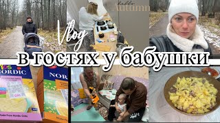 VLOG: Мама НАКОРМИЛА/Гуляем в НЕПОГОДУ/Отдали СЫНА/Мотивация НА УБОРКУ