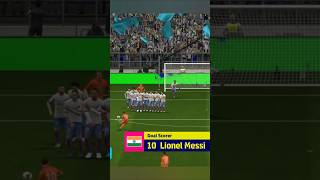 L.Messi what a free kick #efootball2025 #bellingham #messi #cr7 #neymar #viralvideo #mbappe