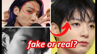 The Shocking Truth About BTS jungkook Eyebrow Piercing, Real Or Fake?