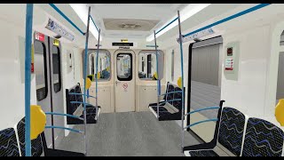 OpenBVE M3-as Metró Pöttyös utca - Kálvin tér