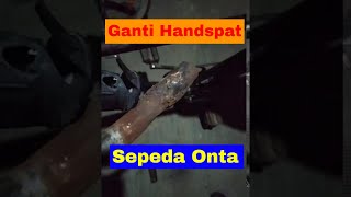 Cara Mengganti Handspat Sepeda Onthel Kuno