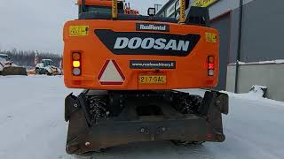 Doosan DX170W-5 S/N DHKCEWAPLH5001311