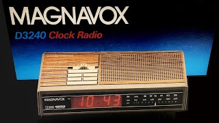 Quirky 1985 Magnavox clock radio teardown & repair