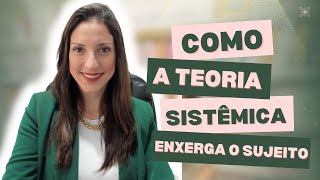 COMO A TORIA SISTÊMICA ENXERGA O SUJEITO