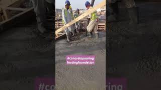 footing foundation concrete 35mpa SRC#civilengineering #construction