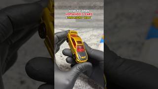 HOW TO OPEN HOTWHEELS CARS #hotwheels