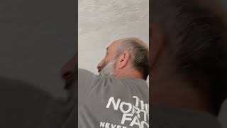 Cum se repară tavanul. How to fix the popcorn ceiling. Part 7