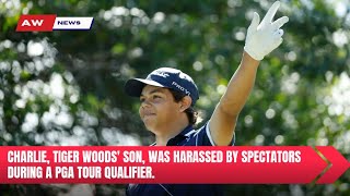 Charlie Woods Drew Quite A Gallery While Trying To Qualify For A PGA Tour Event