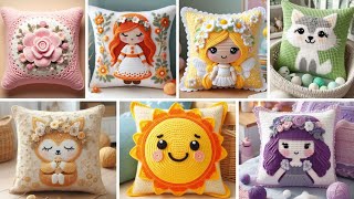 Beautiful crochet children's pillows#cushion#knit#crochet