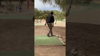 Garett Gurthie hole 6 on day 3 at the LVC.