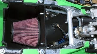 Fuel Customs Intake KFX450R Test