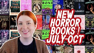 anticipated new horror book releases👹🖤 July-Oct 2024 (paranormal, gothic, slasher, folk & more)