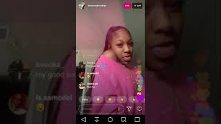 Brooklyn frost on ig live with deshae frost.....Must watch