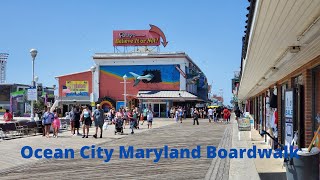 Ocean City, Maryland Board Walk - Walking Tour - June 14, 2020