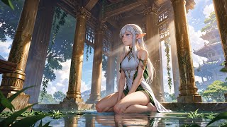 Mystical Ancient Temple 🌿| Relaxing Medieval Music🎵 | Calm & Peaceful Ambiance Music 🌞