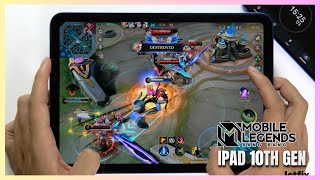 iPad 10th Gen Mobile Legends Gaming test MLBB Update | Apple A14 Bionic