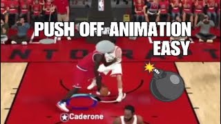 HOW TO DO THE PUSH OFF IN NBA 2K19 Easy